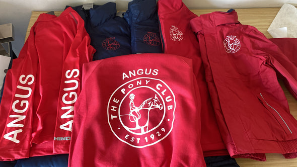 Angus Pony Club Short Sleeved Polo Shirt