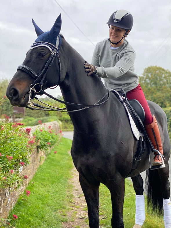 Hardy Equestrian Crew Neck Grey Sweatshirt 2