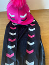 Personalised Chevron Cross Country Base Layer And Hat Cover 13
