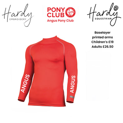 Angus Pony Club Base Layer