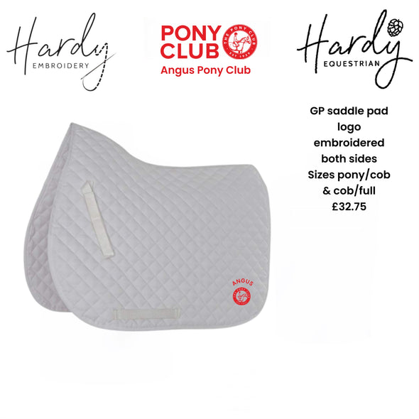 Angus Pack Pony Club GP Saddle Pad