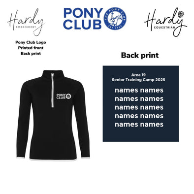 Senior Training Camp 2025 1/4 Zip Top