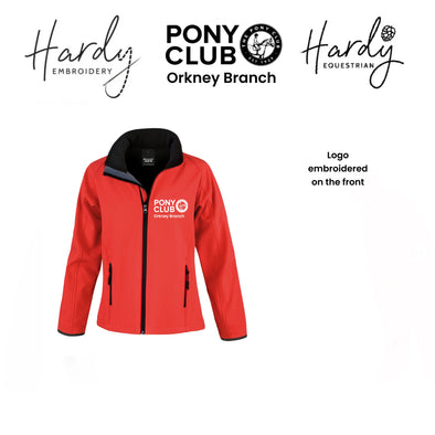 Orkney Branch Pony Club Softshell Jacket