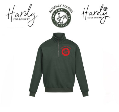 Romney Marsh Pony Club  1/4 Zip Sweatshirt