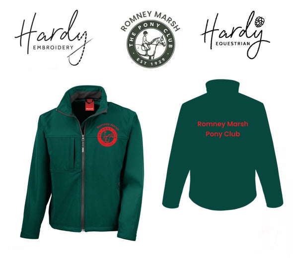 Romney Marsh Pony Club Adults Softshell Jacket