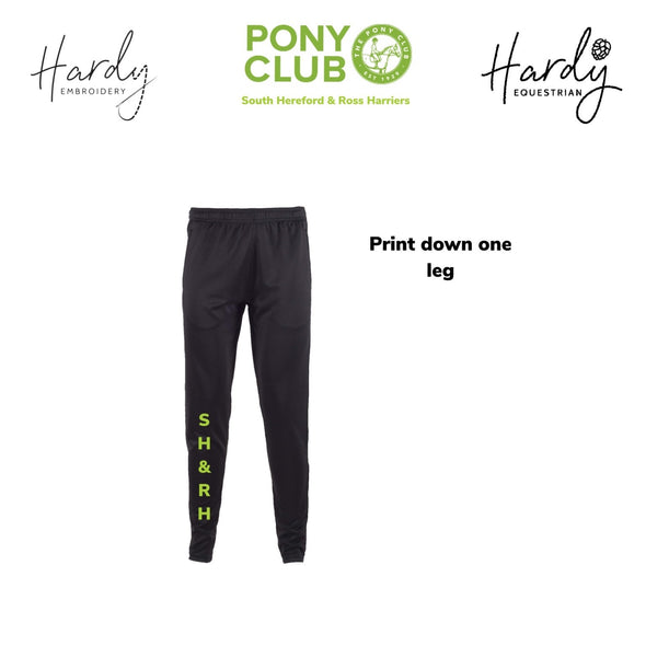 South Hereford And Ross Harriers Pony Club Tracksuit Bottoms