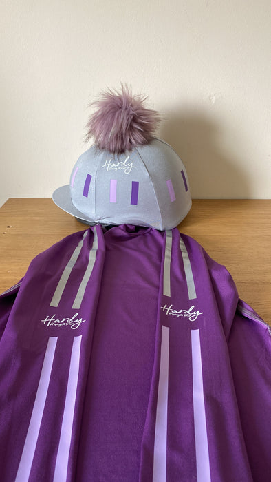 Personalised Striped Cross Country Base Layer And Hat Cover 67