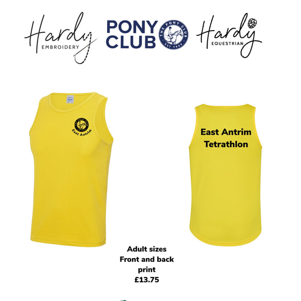 East Antrim Pony Club Tetrathlon Vest