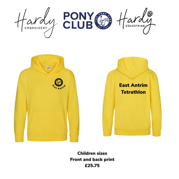 East Antrim Pony Club Tetrathlon Hoodie