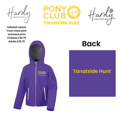 Tanatside Hunt Pony Club Softshell Jacket