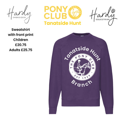 Tanatside Hunt Pony Club Sweatshirt