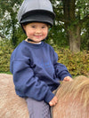 Hardy Equestrian Children's Rising Star Navy Sweatshirt  3