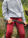 Hardy Equestrian Children's Rising Star Grey Sweatshirt 7