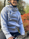 Hardy Equestrian Women's Cowl Neck Grey Hoodie 3