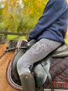 Hardy Equestrian Children's Rising Star Grey Sport Riding Leggings 2