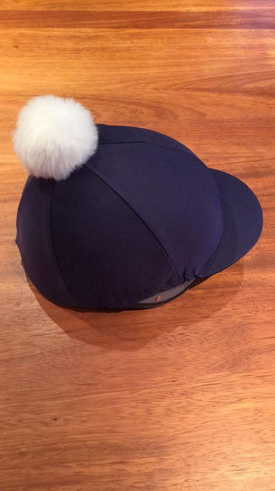 Linlithgow & Stirlingshire Pony Club Hat Cover Navy