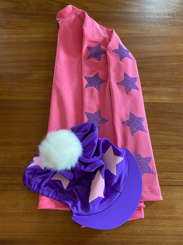 Personalised Star Cross Country Base Layer And Hat Cover