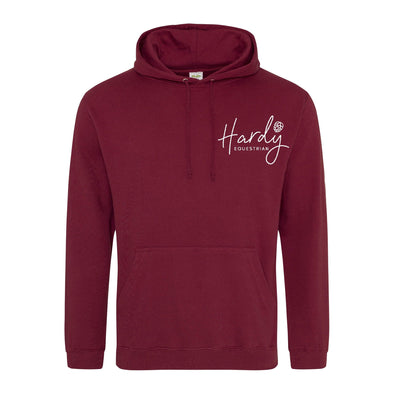 Hardy Equestrian Women's Ash Burgundy Hoodie