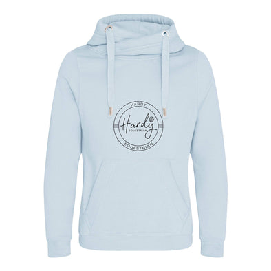 Hardy Equestrian Women's Cowl Neck Sky Hoodie