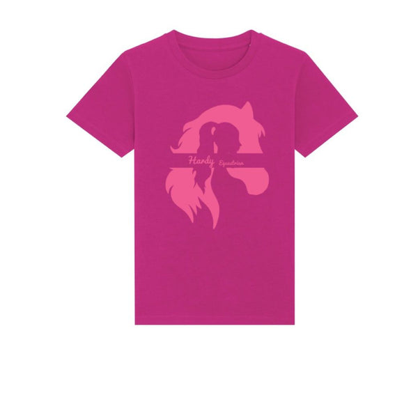 Hardy Equestrian Children's Horse And Rider T-shirt 7