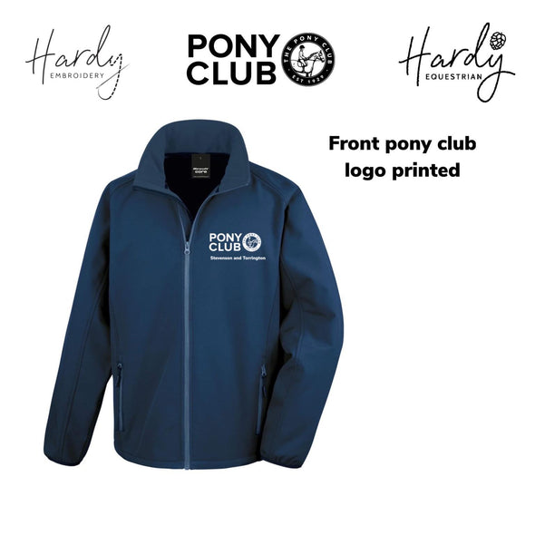 Stevenstone and Torrington Farmers Pony Club Adult's Softshell Jacket 2