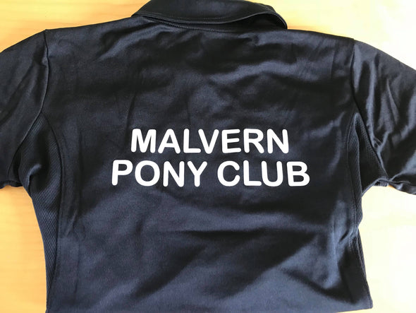 Malvern Pony Club Breathable Polo Shirts