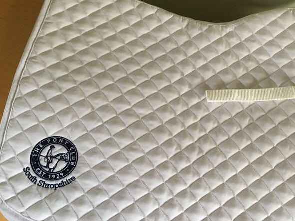 South Shropshire Pony Club Saddle Pad 1
