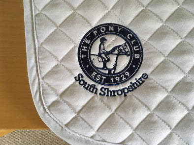 South Shropshire Pony Club Saddle Pad 