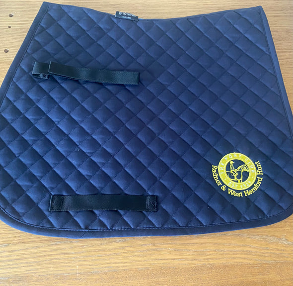 Radnor And West Hereford Pony Club Navy Saddle Pad 3