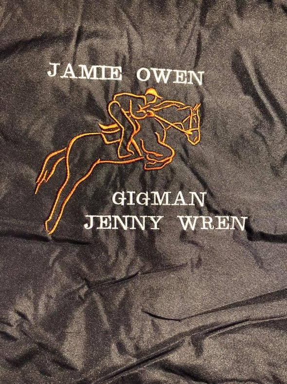 Personalised Horse and Rider Coat 3