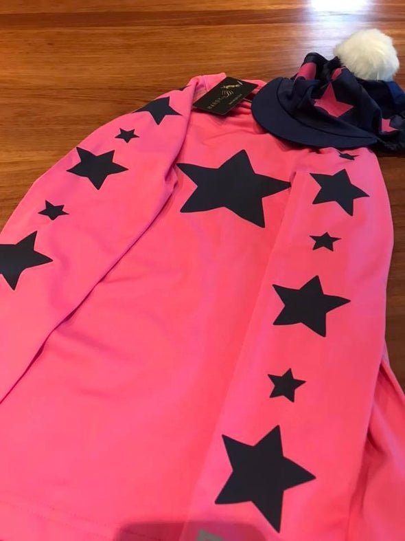 Personalised Big Star on chest Cross Country Base Layer And Hat Cover