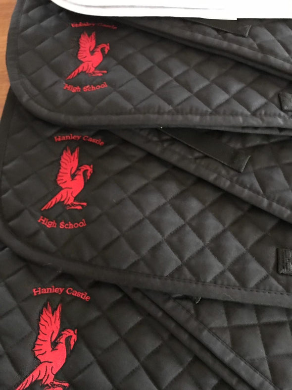 Hanley Castle High School Dressage Saddle Pad 4