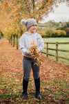 Hardy Equestrian Children's Grey Kilpeck Hoodie 3