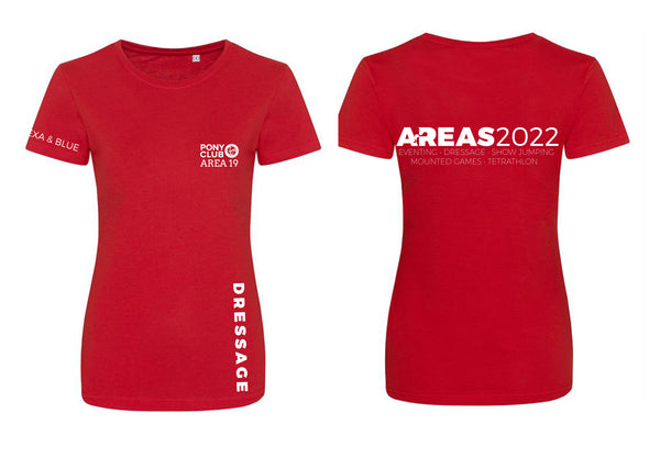 Area Pony Club Dressage T- Shirt 16