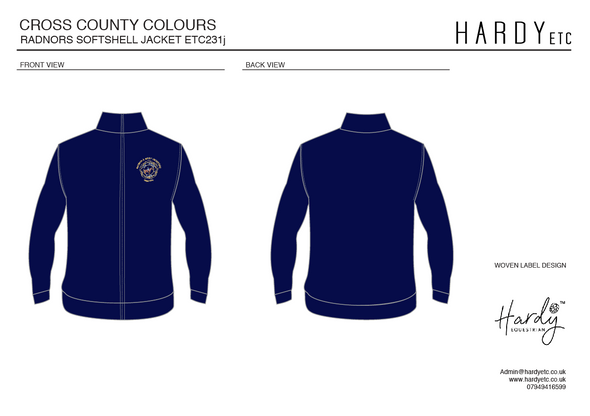 Radnor And West Hereford Pony Club Softshell Jacket