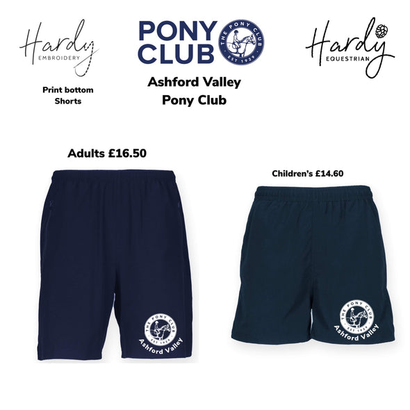 Ashford Valley Pony Club Shorts