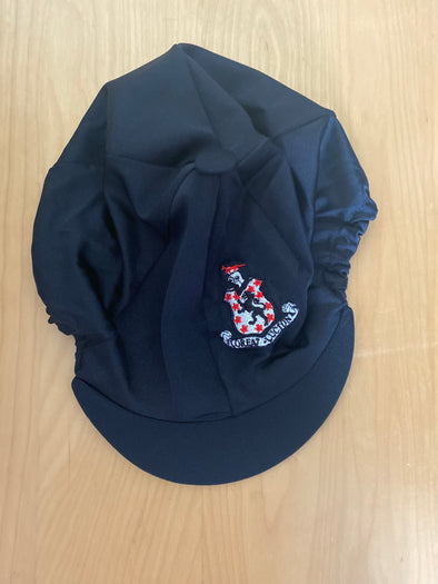 Lucton Equestrian Team Black & Red Hat Silk