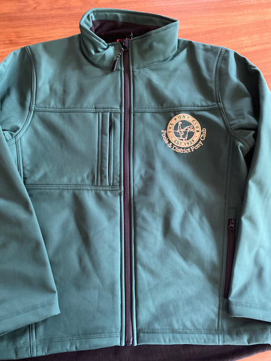 Poole & District Pony Club Adults Softshell Coat 1