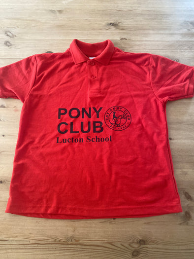 Lucton Pony Club Short Sleeved Polo Shirt 2