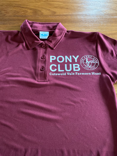 Cotswold Vale Pony Club Polo Shirt 2